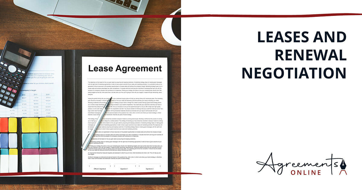 Leases and the Renewal Negotiation