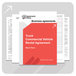Truck Rental Agreement Contract Template - South Africa