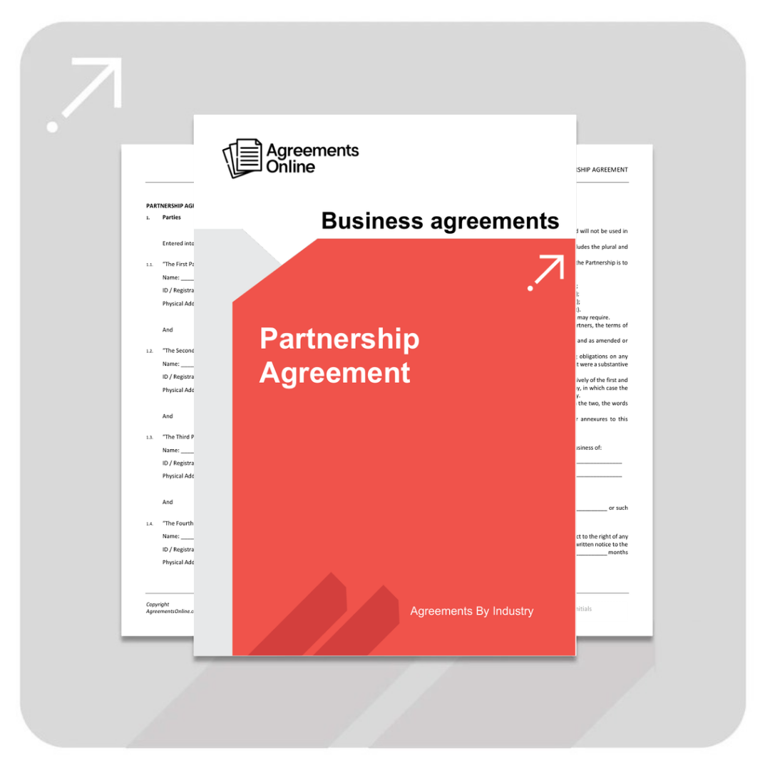 Partnership Agreement Template - South Africa