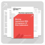 Moving Agreement Template - With Acceptance of Risk Adendum - South Africa