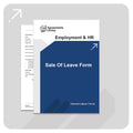 Sale of Leave Form Template - South Africa