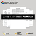 Access to Information Manual Form Template - South Africa