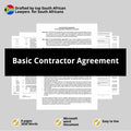 Contractor Agreement Template – Basic Contract & Agreement - South Africa