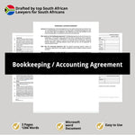 Bookkeeping Accounting Agreement 1