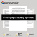 Bookkeeping Agreement Template - South Africa