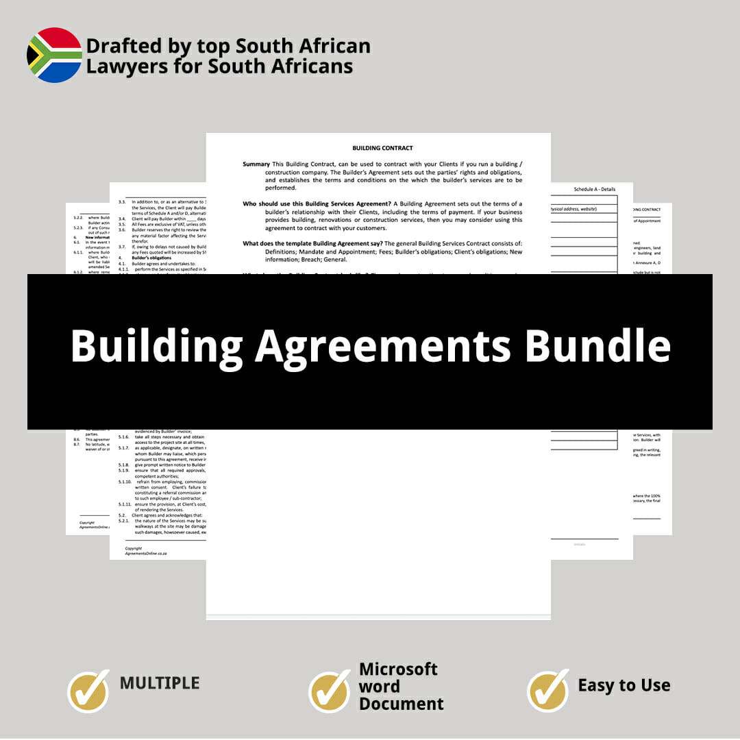 Building Agreements Bundle