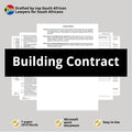Building Contract Template - South Africa