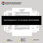 Buy Sell Agreement 3 or more parties death disability 1