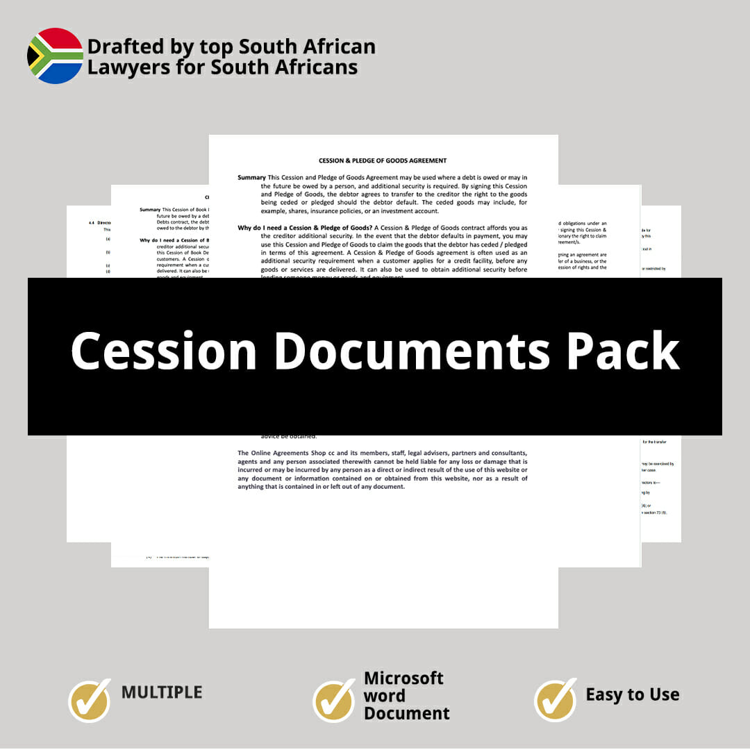 Cession Documents Pack