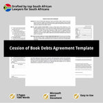 Cession of Book Debts Agreement Template 1