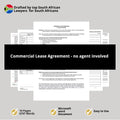 Commercial Lease Agreement Template - No Agent Involvement - South Africa