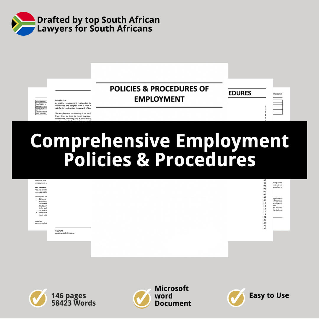 Comprehensive Employment Policies Procedures 2