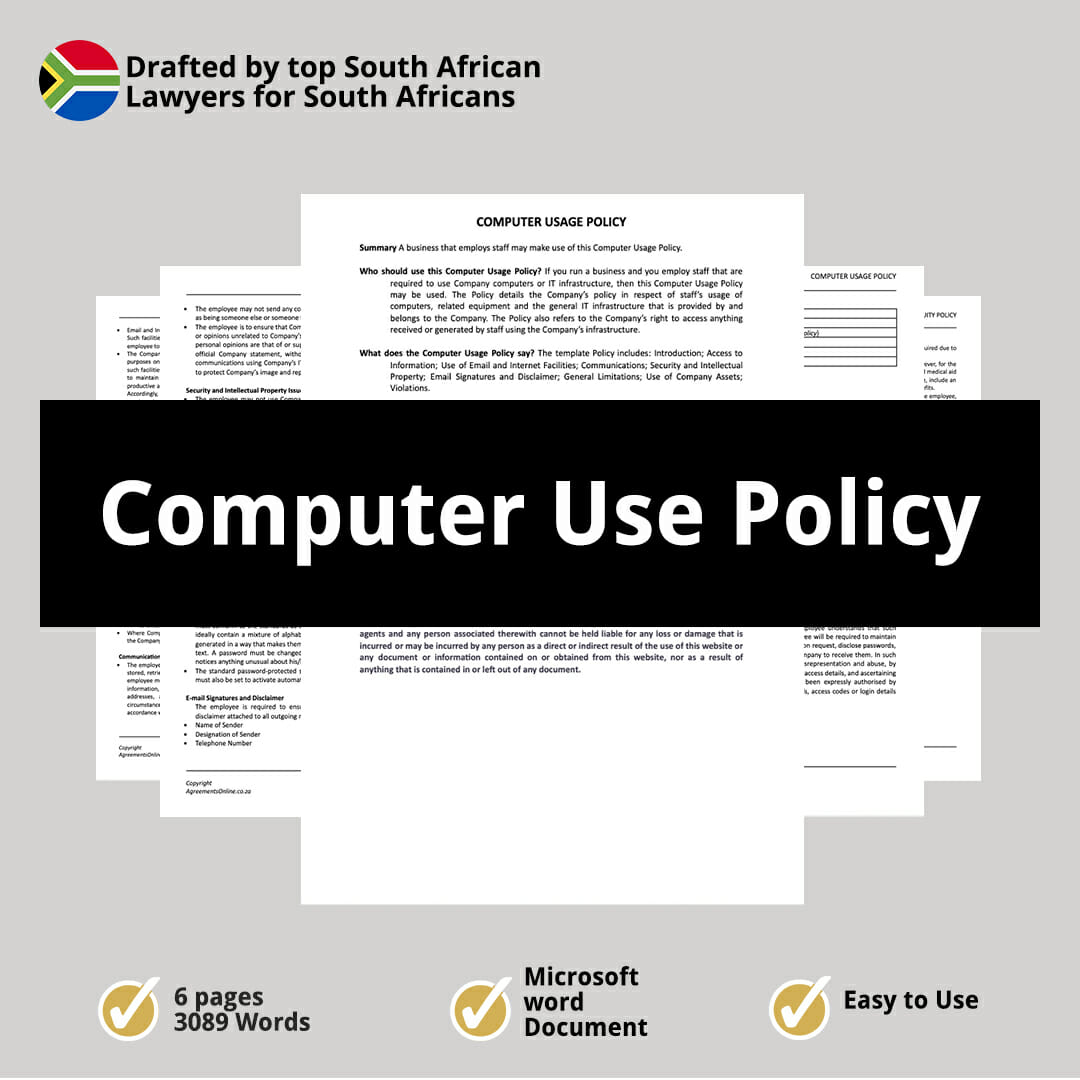 Computer Use Policy 1