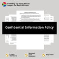 Confidential Information Policy Template - South Africa