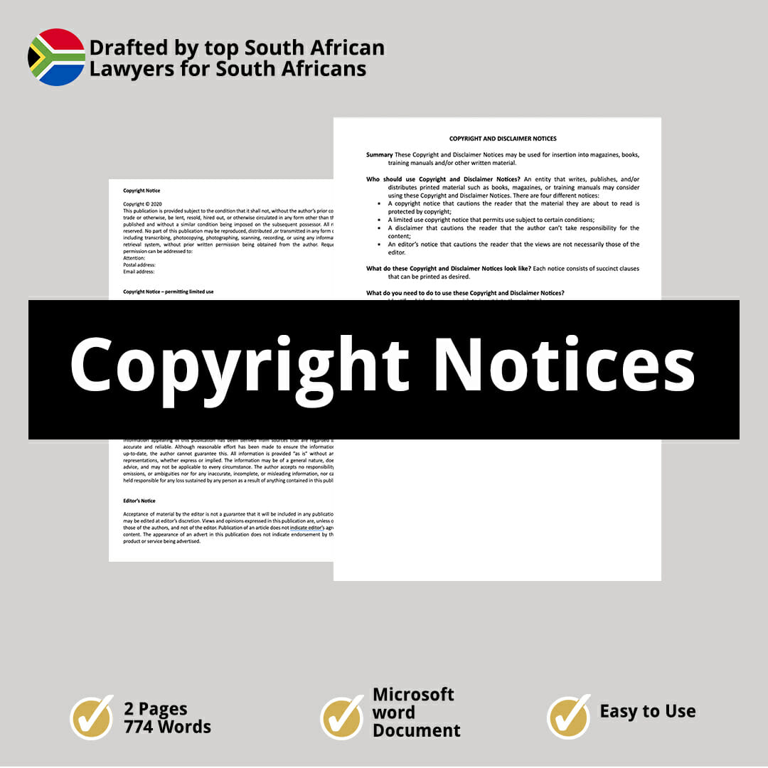Copyright Notices 1