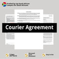 Courier Agreement Template - South Africa