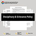 Disciplinary Grievance Procedures Template - South Africa