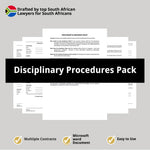 Disciplinary Procedures Pack 1