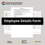Employee Details Form 1