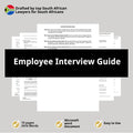Interview Guide Template - South Africa