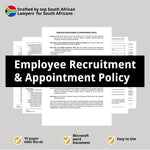 Employee Recruitment Appointment Policy 1