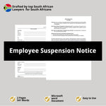 Employee Suspension Notice 1