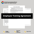 Employee Training Agreement Template - South Africa