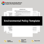 Environmental Policy Template 1