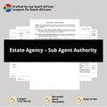 Real Estate Agency Agreement Template - Reciprocal Sub Agent Authority - South Africa