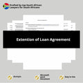 Loan Extension Agreement Template - South Africa