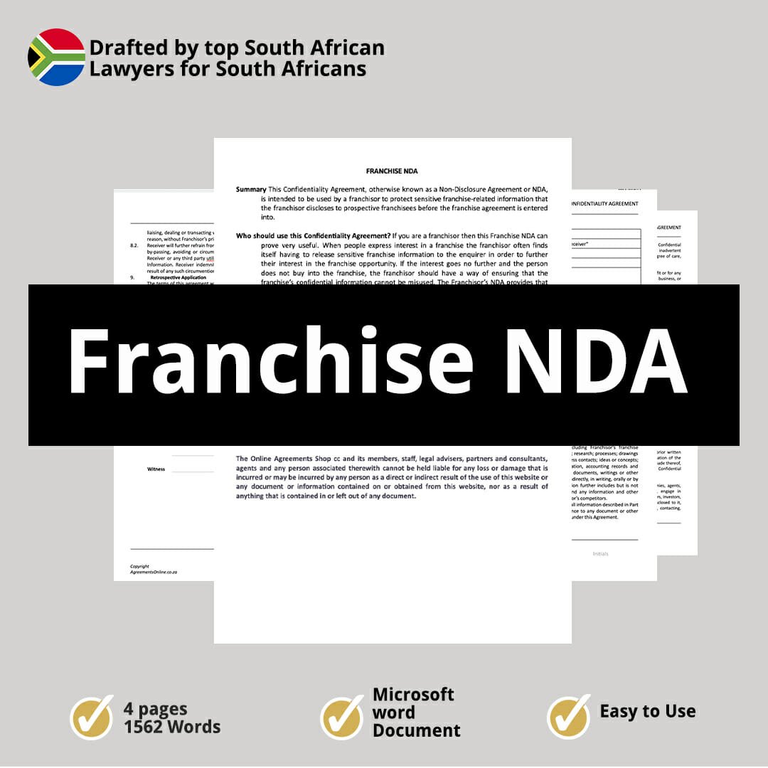 Franchise NDA 1