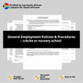 Employment Policies and Work Hiring Procedures - Creche - South Africa