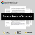General Power of Attorney Template Form - South Africa