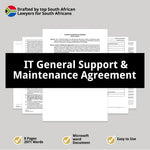 IT General Support Maintenance Agreement 1