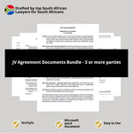 JV Agreement Documents Bundle 3 or more parties 1