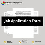 Job Application Form 1