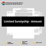 Limited Suretyship Amount 1