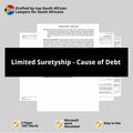 Unlimited Suretyship Template - By Cause of Debt - South Africa