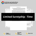 Limited Surety Template – By Time - South Africa