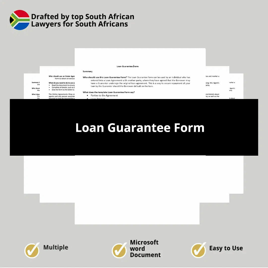 Loan Guarantee Form