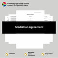 Mediation Agreement Template - South Africa