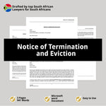 Notice of Termination and Eviction 1