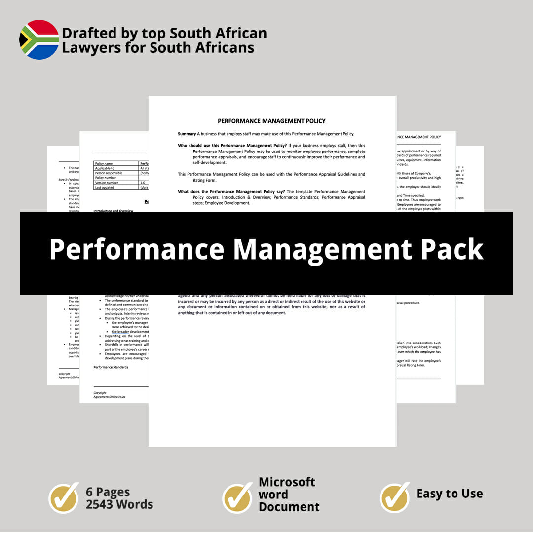 Performance Management Pack 1