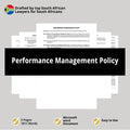 Performance Management Policy Template - South Africa