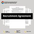 Recruitment Agency Agreement - South Africa