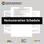 Remuneration Schedule 1