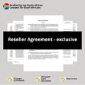 Reseller Agreement Template - Exclusive - South Africa