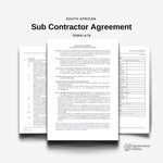 a group of papers with text legal contract templates agreements online south africa