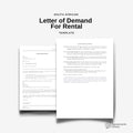 Letter of Demand for Rental Template - South Africa