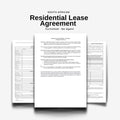 Residential Lease Agreement Template - Furnished, No Agent Involvement - South Africa
